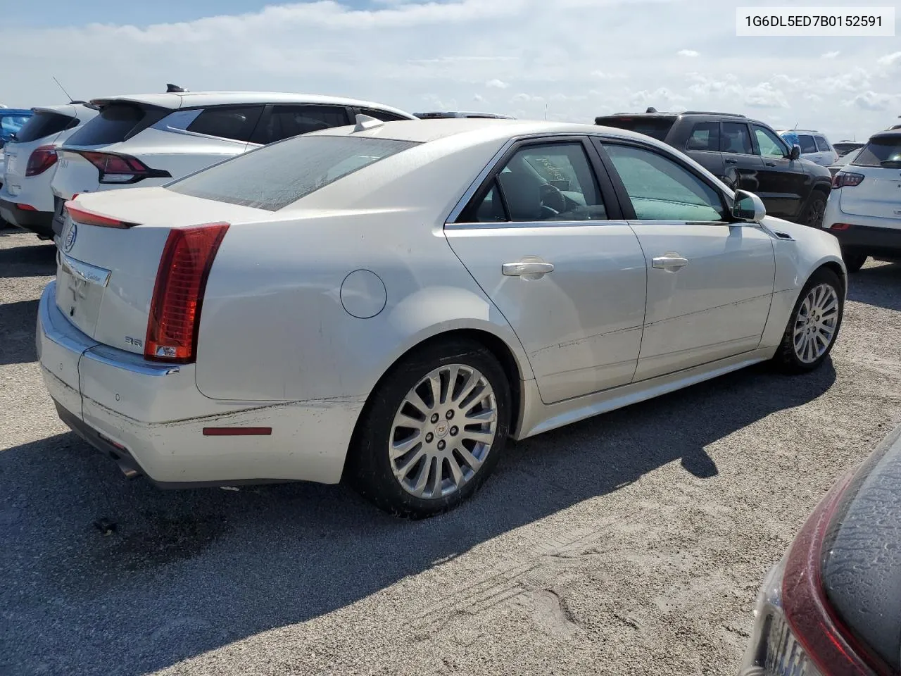 2011 Cadillac Cts Performance Collection VIN: 1G6DL5ED7B0152591 Lot: 75024024