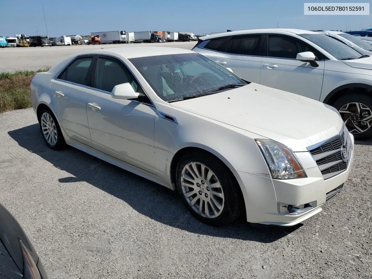 2011 Cadillac Cts Performance Collection VIN: 1G6DL5ED7B0152591 Lot: 75024024