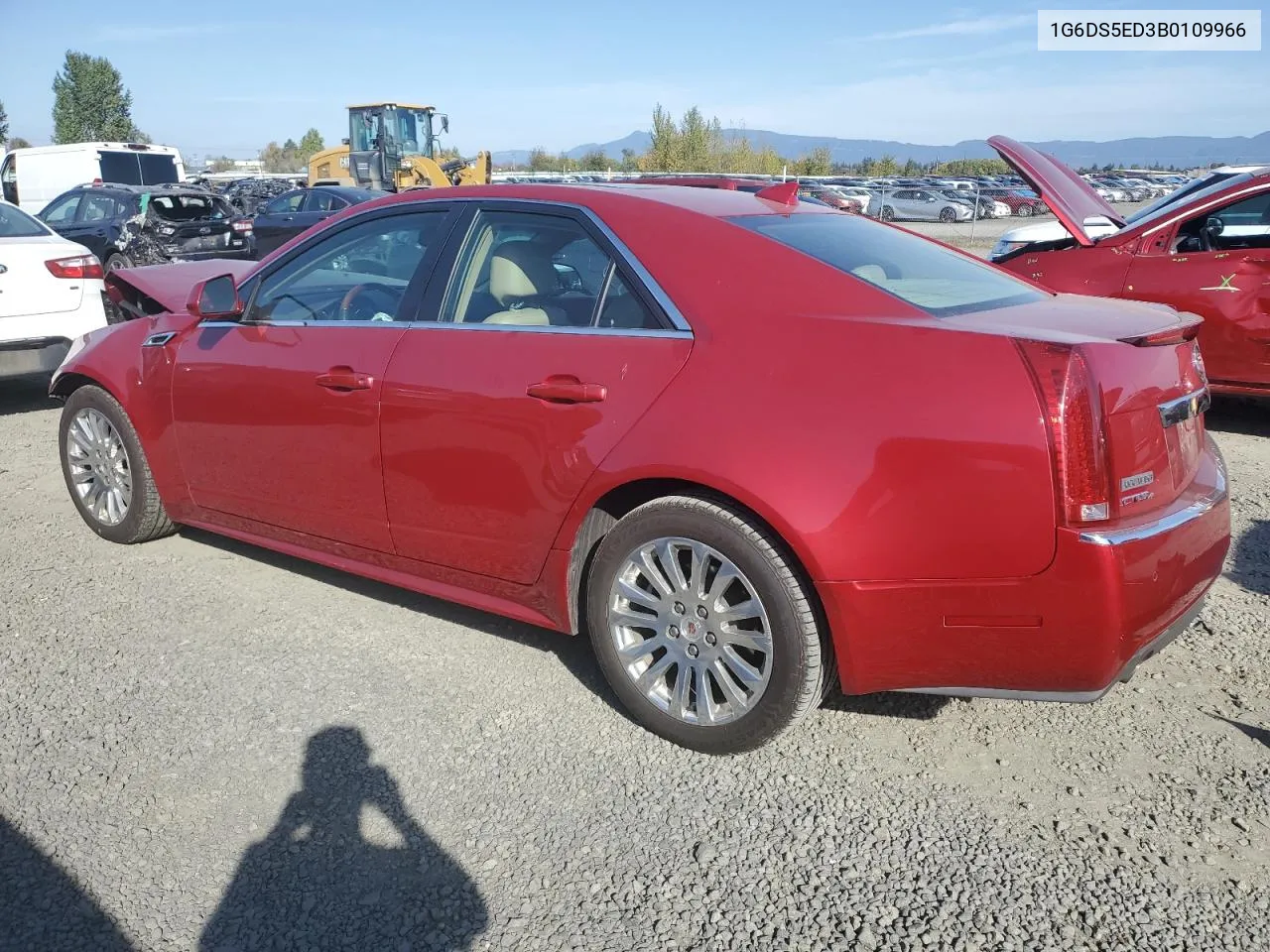 2011 Cadillac Cts Premium Collection VIN: 1G6DS5ED3B0109966 Lot: 75269394