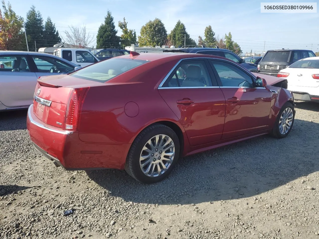 2011 Cadillac Cts Premium Collection VIN: 1G6DS5ED3B0109966 Lot: 75269394