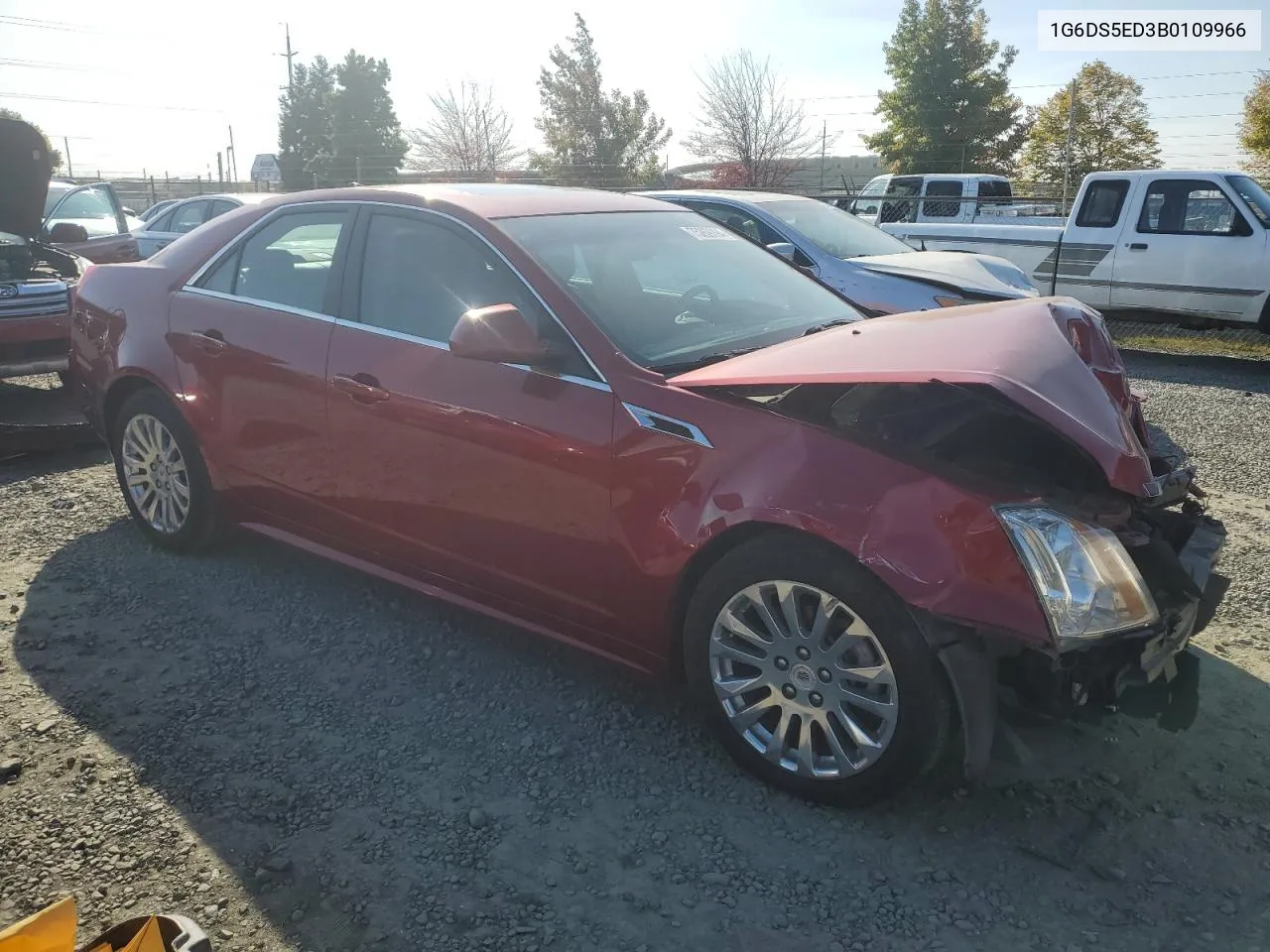 2011 Cadillac Cts Premium Collection VIN: 1G6DS5ED3B0109966 Lot: 75269394