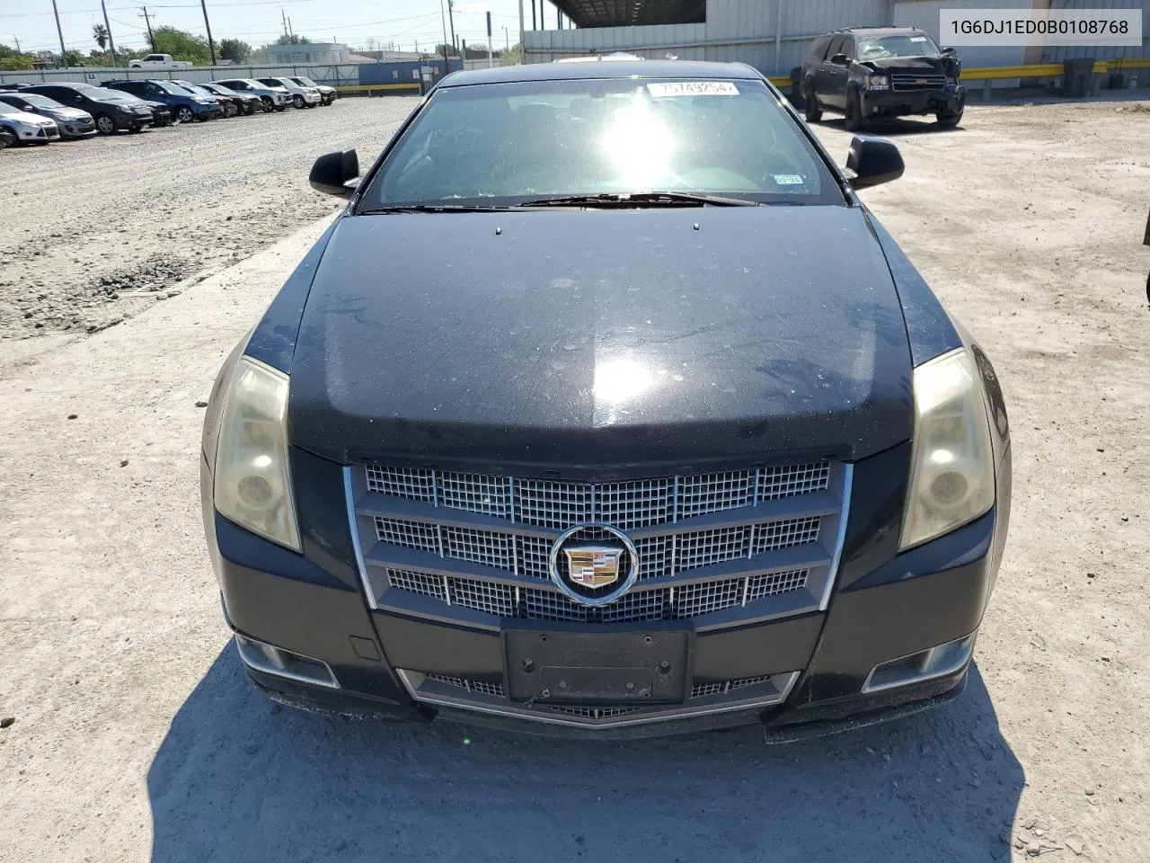 2011 Cadillac Cts Performance Collection VIN: 1G6DJ1ED0B0108768 Lot: 75749254