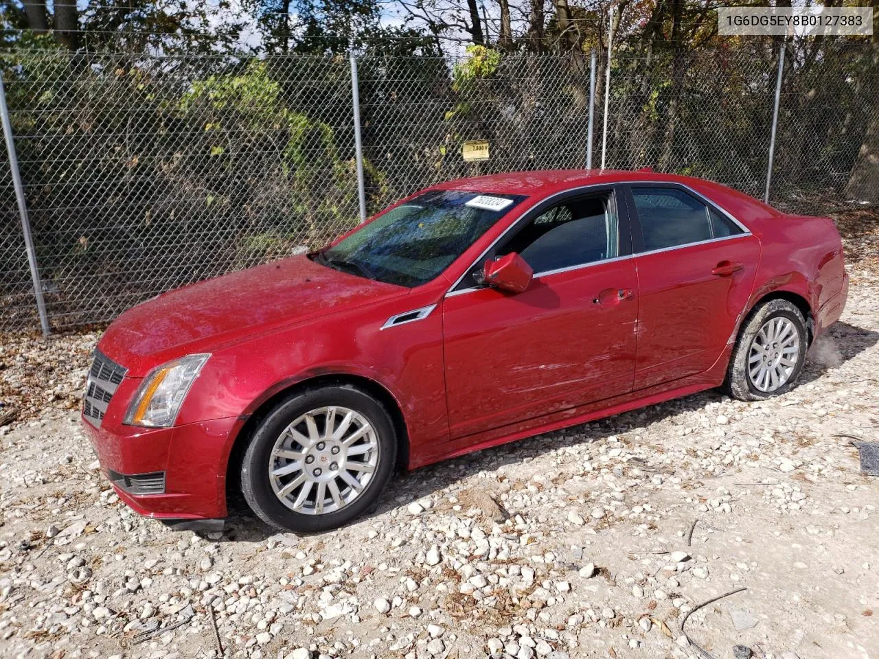 2011 Cadillac Cts Luxury Collection VIN: 1G6DG5EY8B0127383 Lot: 76038334