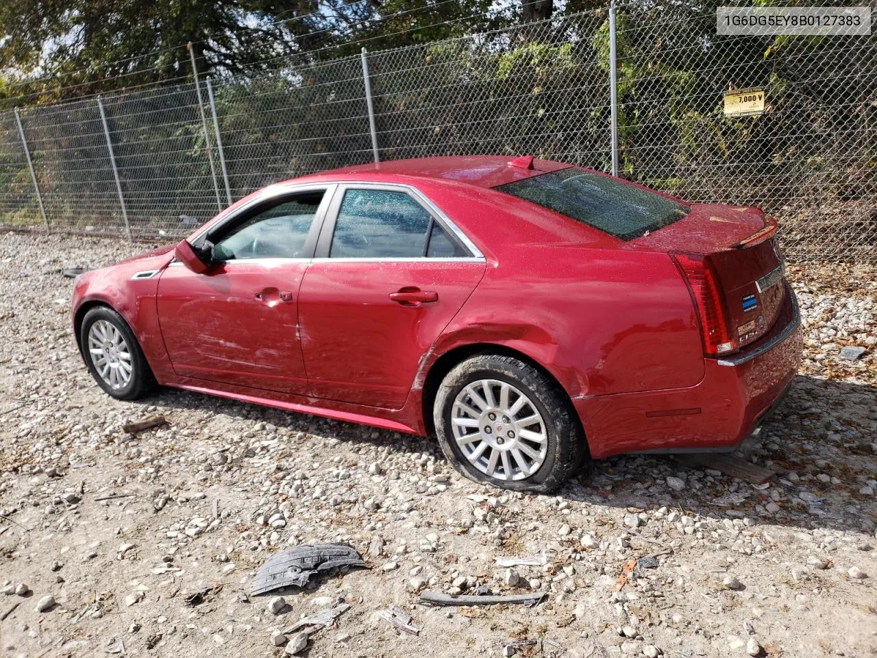 2011 Cadillac Cts Luxury Collection VIN: 1G6DG5EY8B0127383 Lot: 76038334