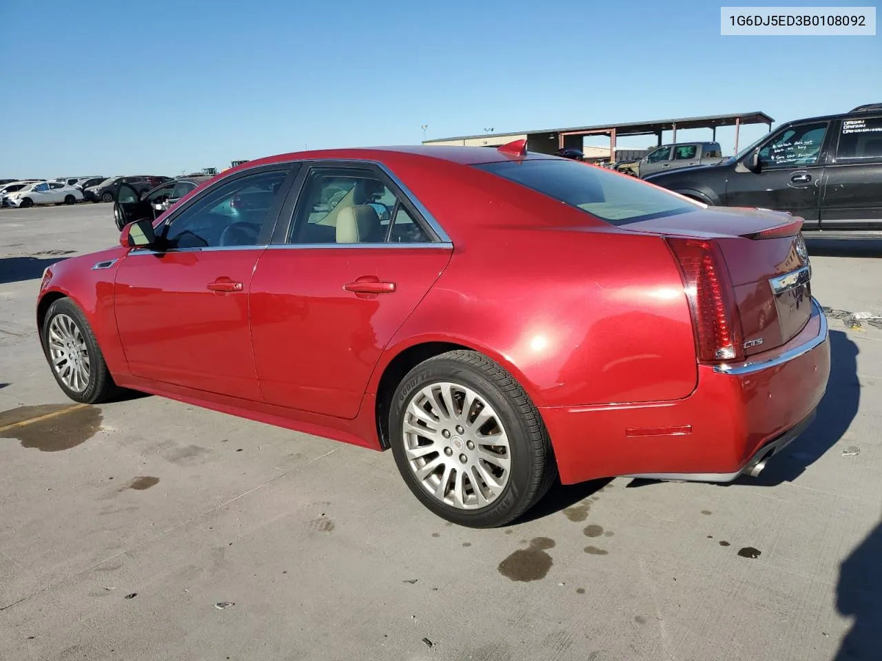 2011 Cadillac Cts Performance Collection VIN: 1G6DJ5ED3B0108092 Lot: 76266434