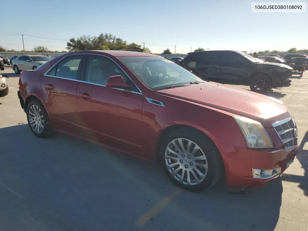 2011 Cadillac Cts Performance Collection VIN: 1G6DJ5ED3B0108092 Lot: 76266434