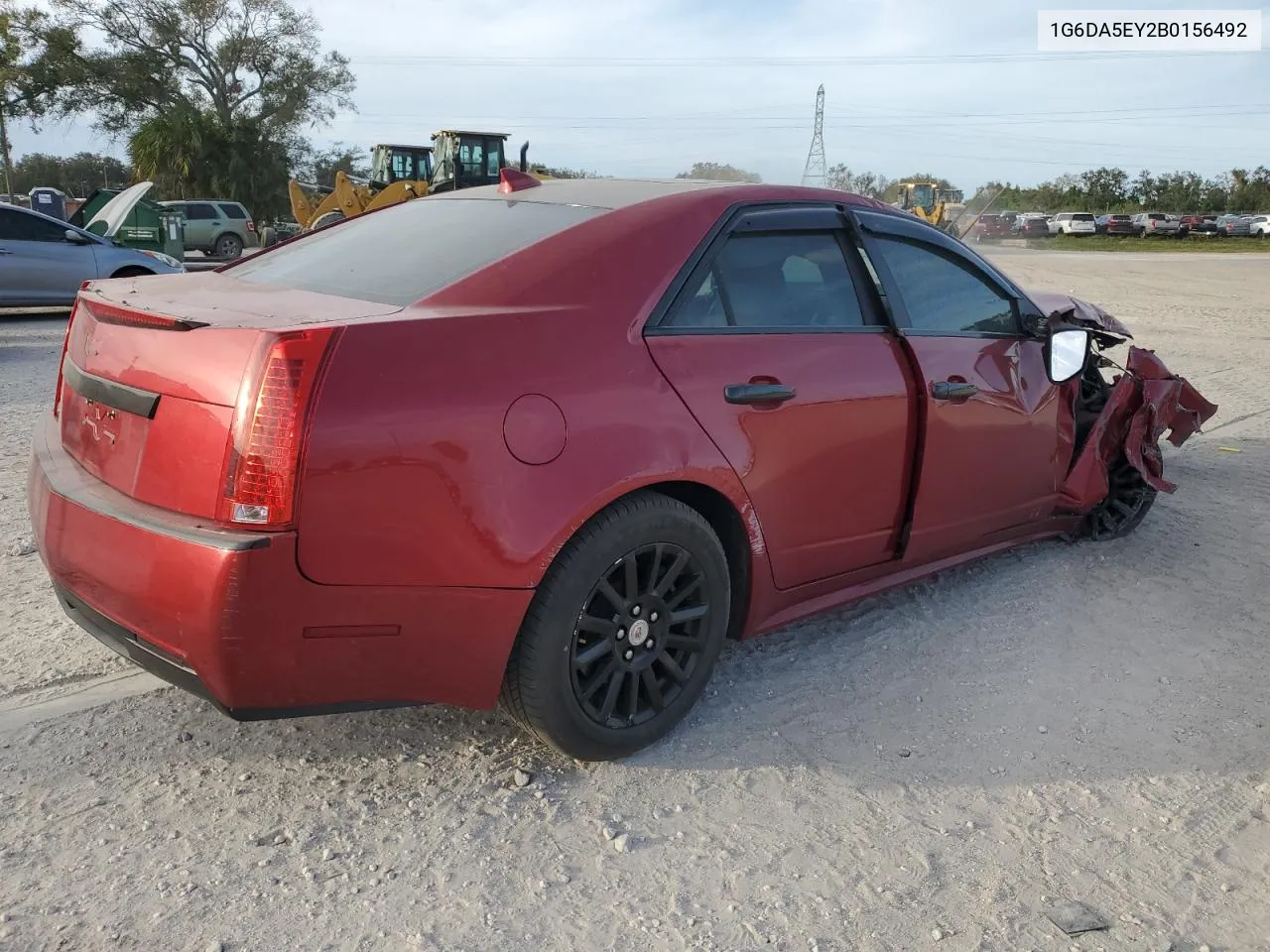 2011 Cadillac Cts VIN: 1G6DA5EY2B0156492 Lot: 76853094