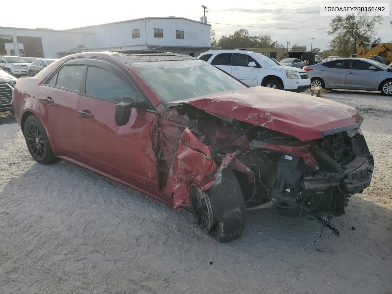 2011 Cadillac Cts VIN: 1G6DA5EY2B0156492 Lot: 76853094