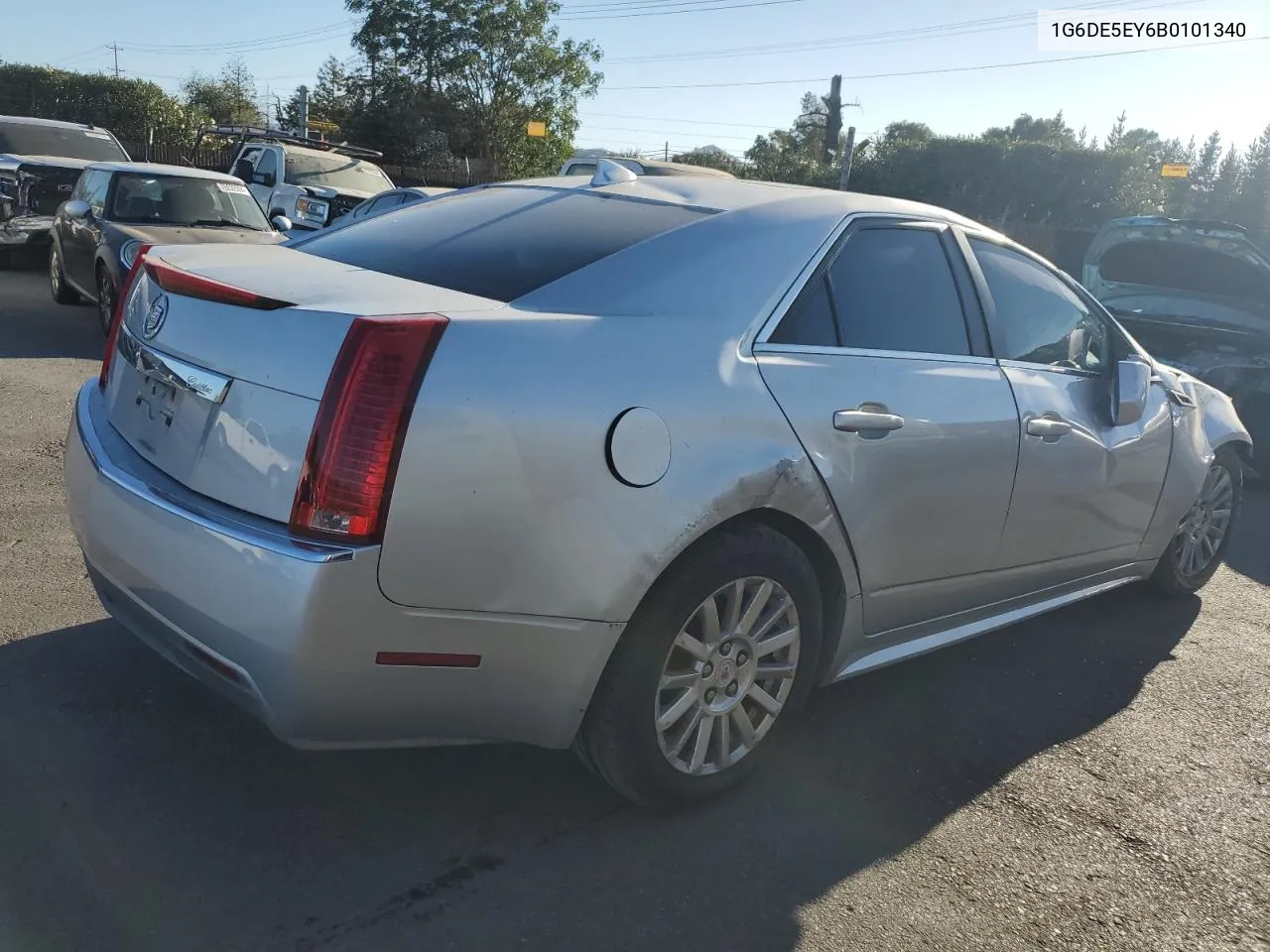 2011 Cadillac Cts Luxury Collection VIN: 1G6DE5EY6B0101340 Lot: 77348204