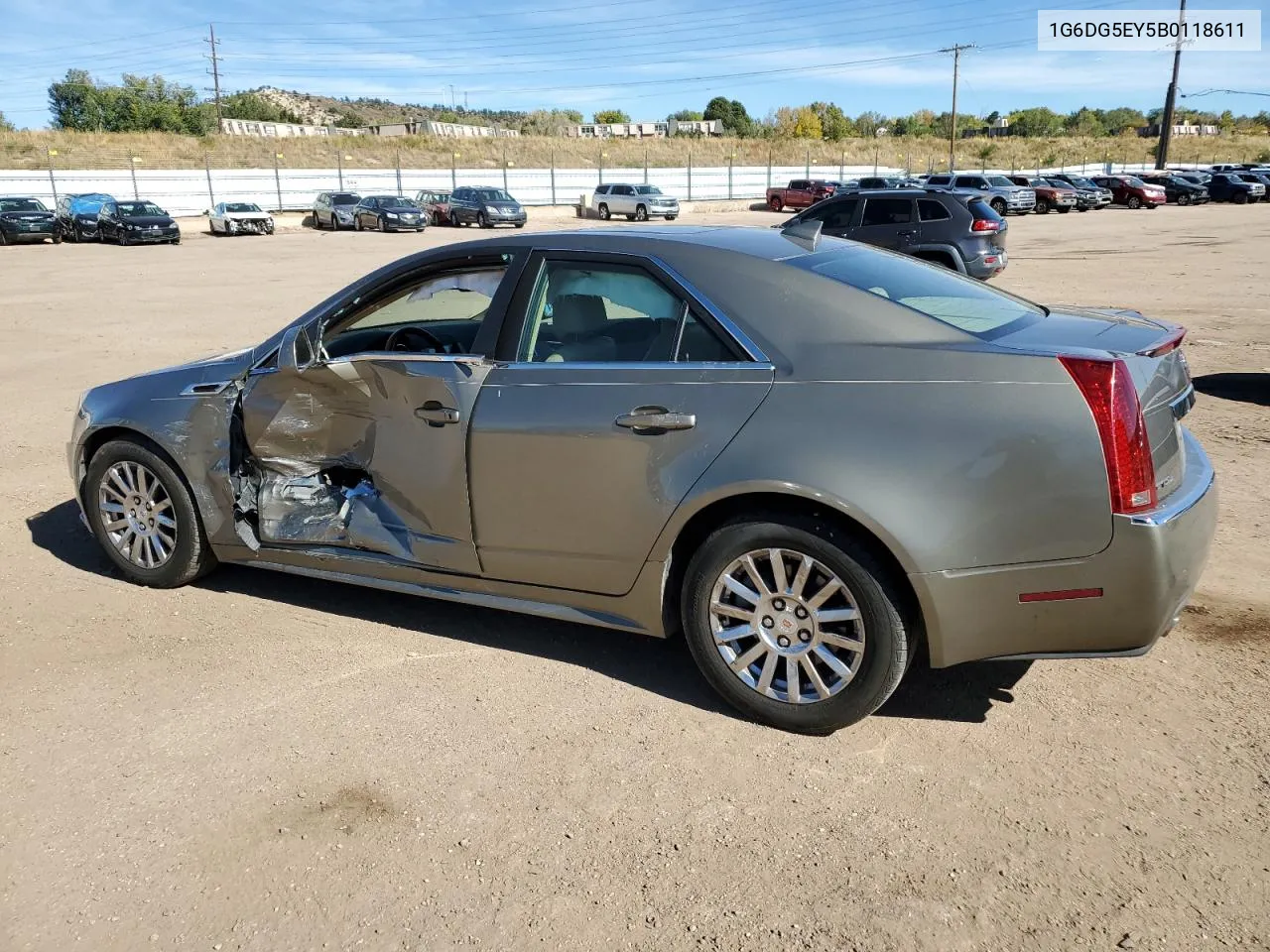 2011 Cadillac Cts Luxury Collection VIN: 1G6DG5EY5B0118611 Lot: 77444194