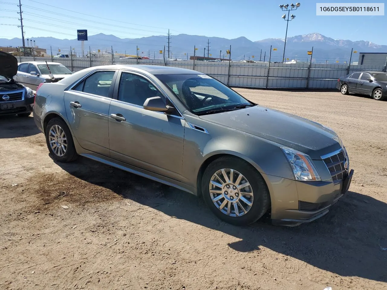 2011 Cadillac Cts Luxury Collection VIN: 1G6DG5EY5B0118611 Lot: 77444194