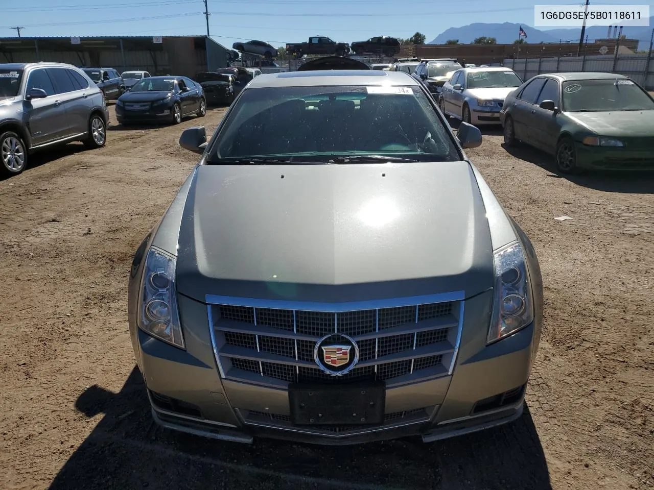 2011 Cadillac Cts Luxury Collection VIN: 1G6DG5EY5B0118611 Lot: 77444194