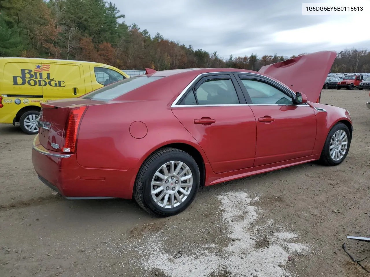 2011 Cadillac Cts Luxury Collection VIN: 1G6DG5EY5B0115613 Lot: 78272304