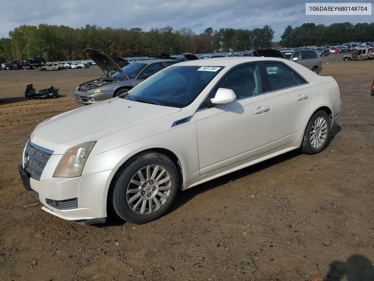 2011 Cadillac Cts VIN: 1G6DA5EY6B0148704 Lot: 78691784