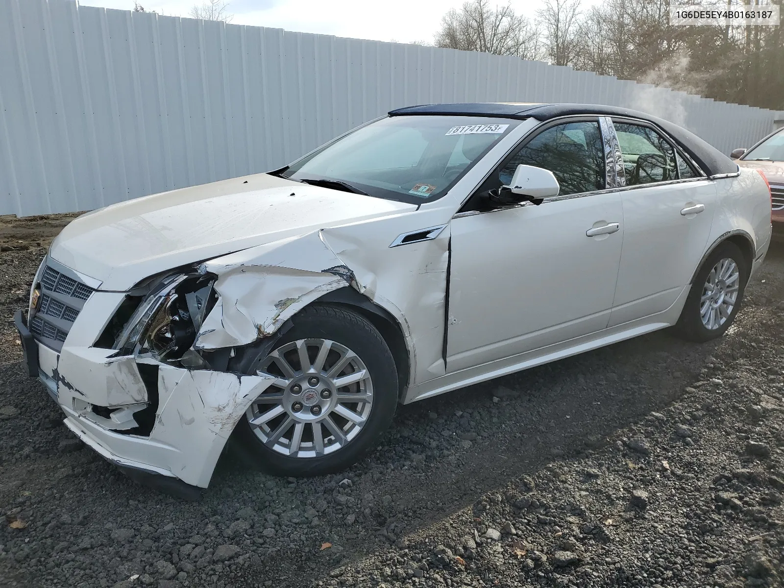 2011 Cadillac Cts Luxury Collection VIN: 1G6DE5EY4B0163187 Lot: 81741753