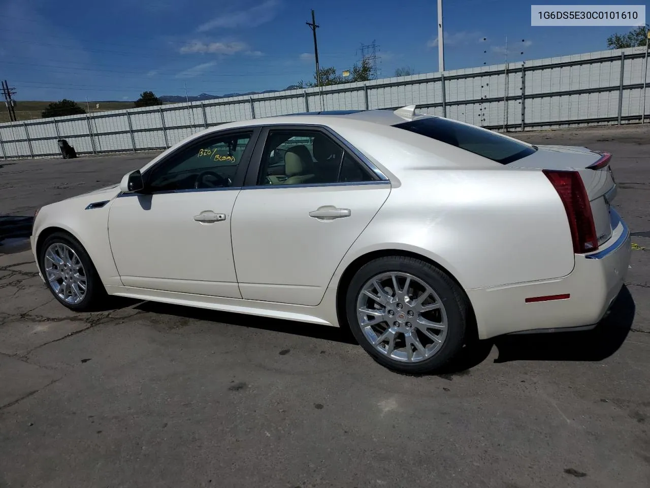 2012 Cadillac Cts Premium Collection VIN: 1G6DS5E30C0101610 Lot: 50043714