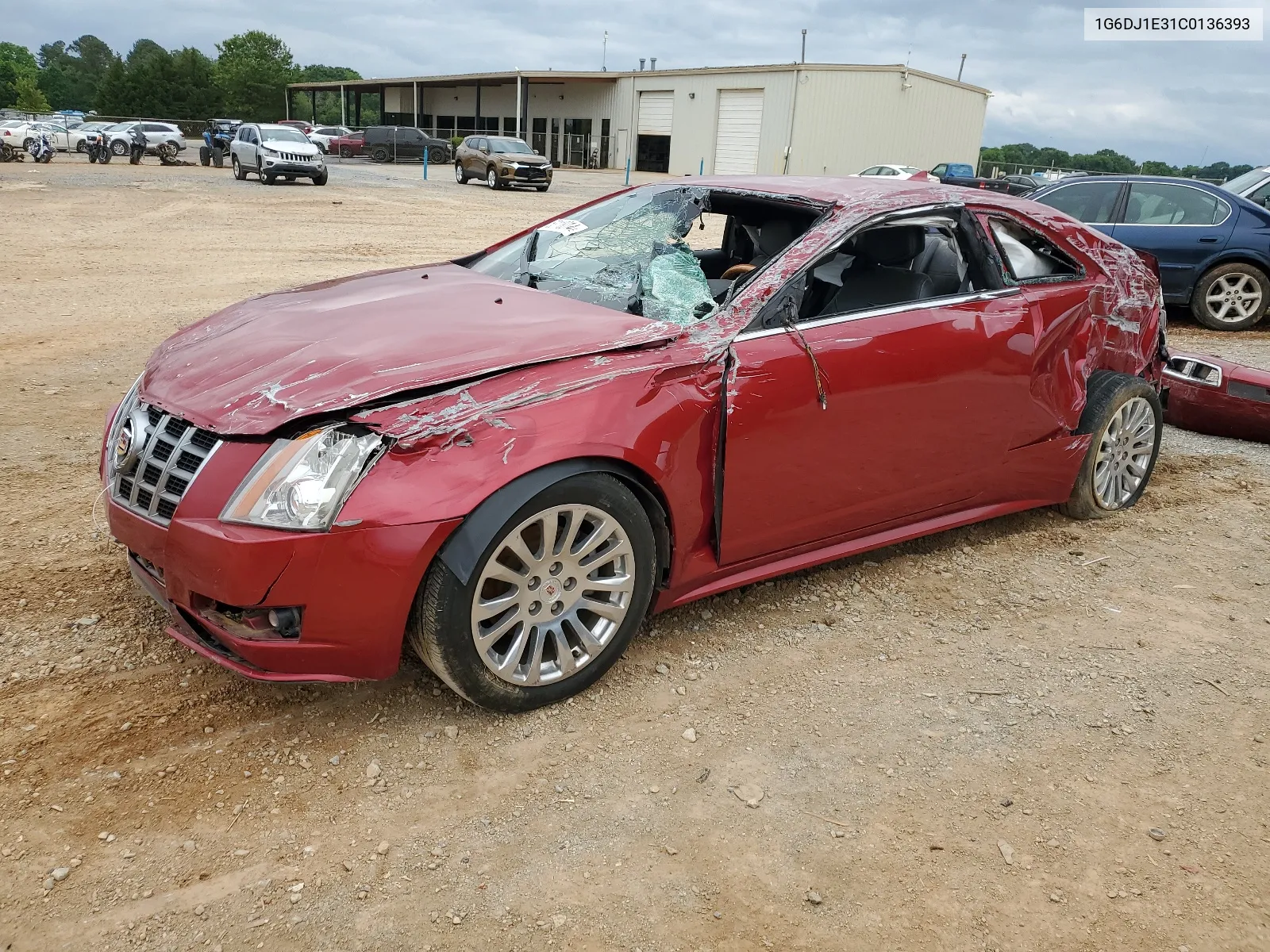 2012 Cadillac Cts Performance Collection VIN: 1G6DJ1E31C0136393 Lot: 53118014