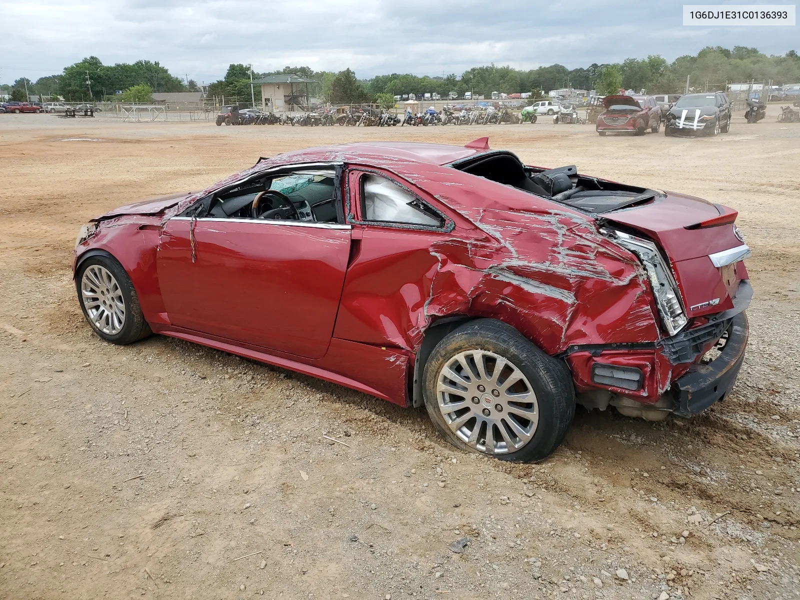 1G6DJ1E31C0136393 2012 Cadillac Cts Performance Collection