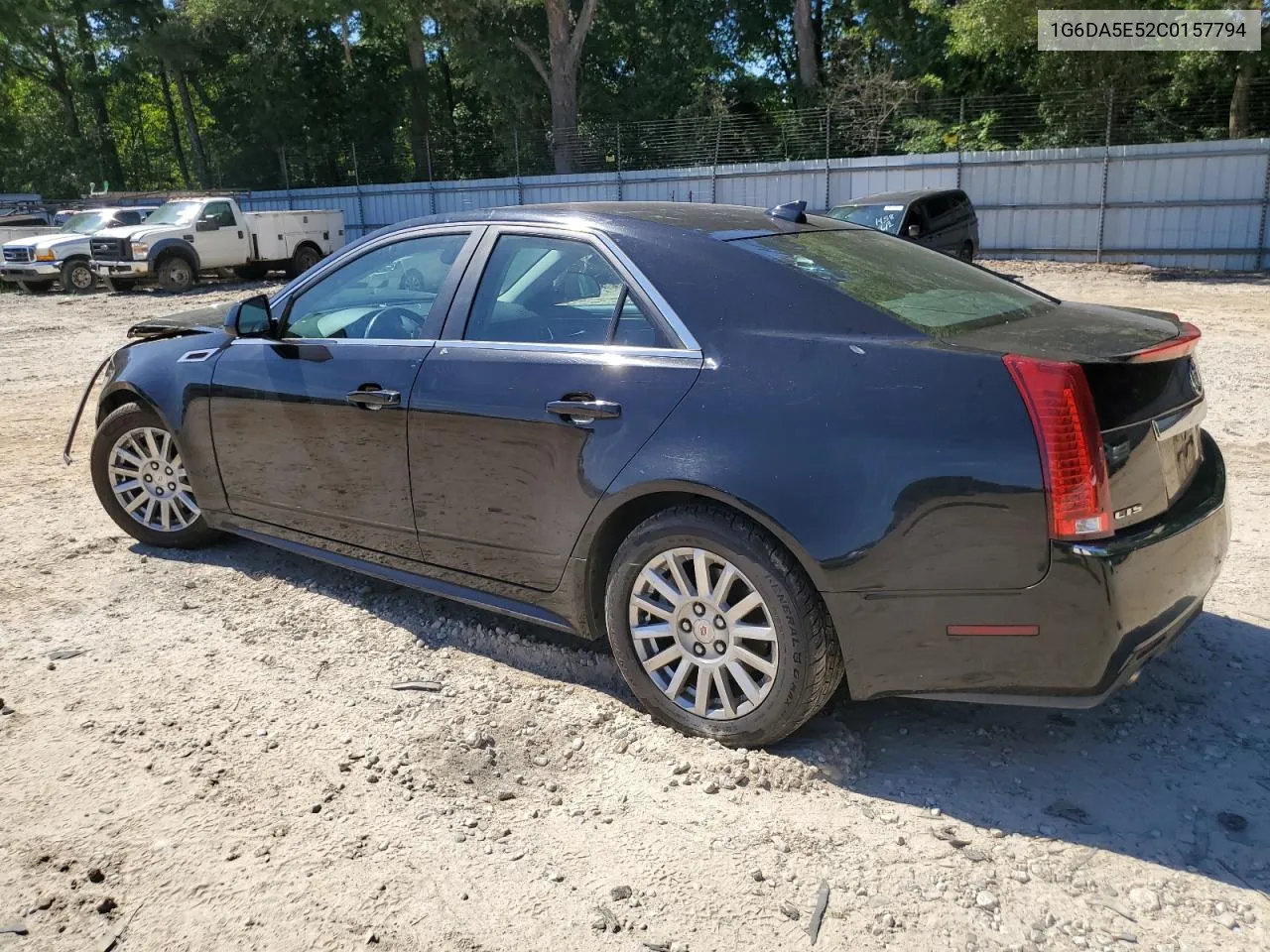 2012 Cadillac Cts VIN: 1G6DA5E52C0157794 Lot: 58145734