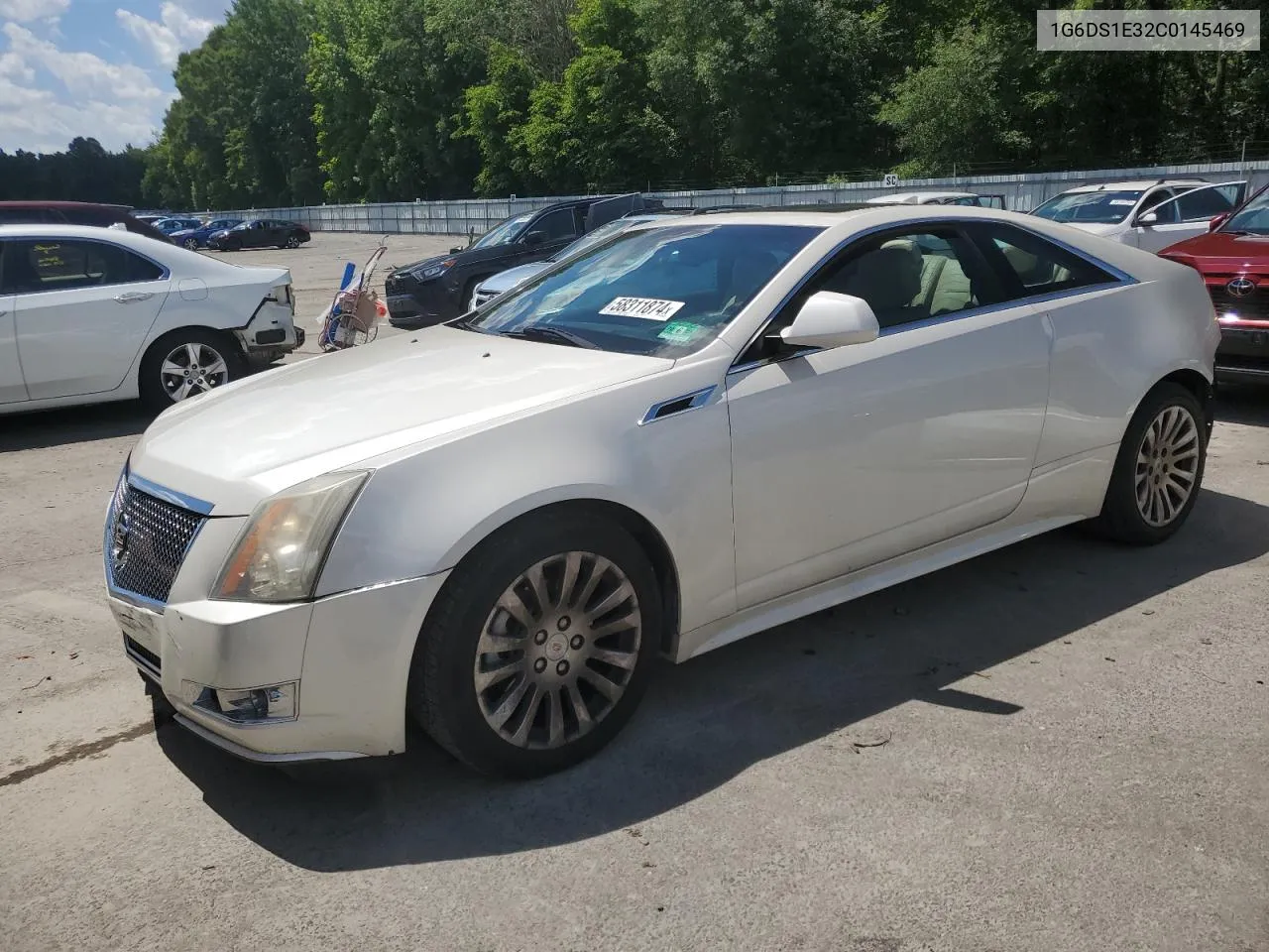 2012 Cadillac Cts Premium Collection VIN: 1G6DS1E32C0145469 Lot: 58311874