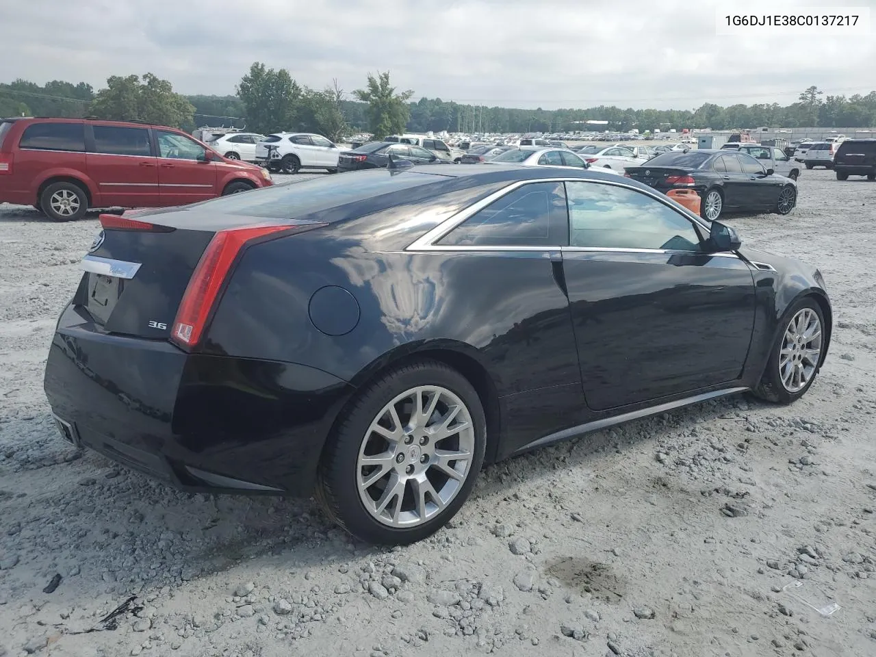 2012 Cadillac Cts Performance Collection VIN: 1G6DJ1E38C0137217 Lot: 58312824