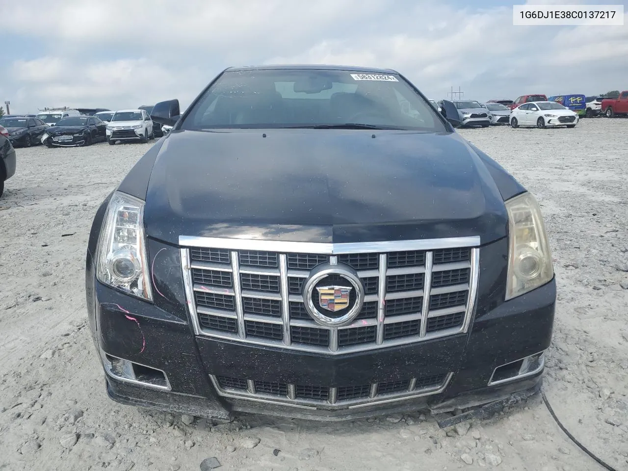 2012 Cadillac Cts Performance Collection VIN: 1G6DJ1E38C0137217 Lot: 58312824