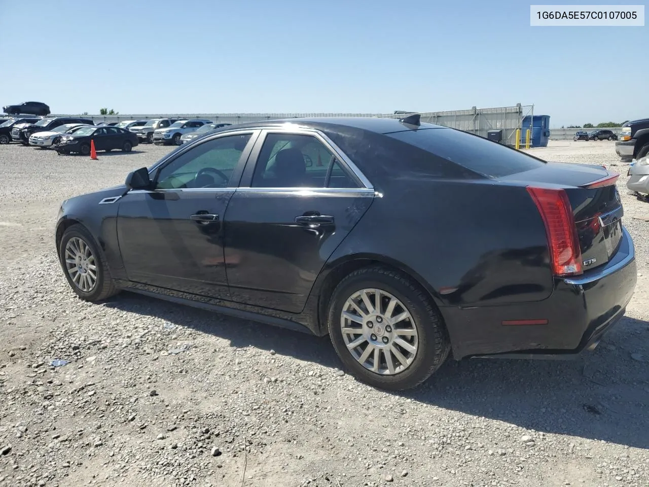 2012 Cadillac Cts VIN: 1G6DA5E57C0107005 Lot: 58387654