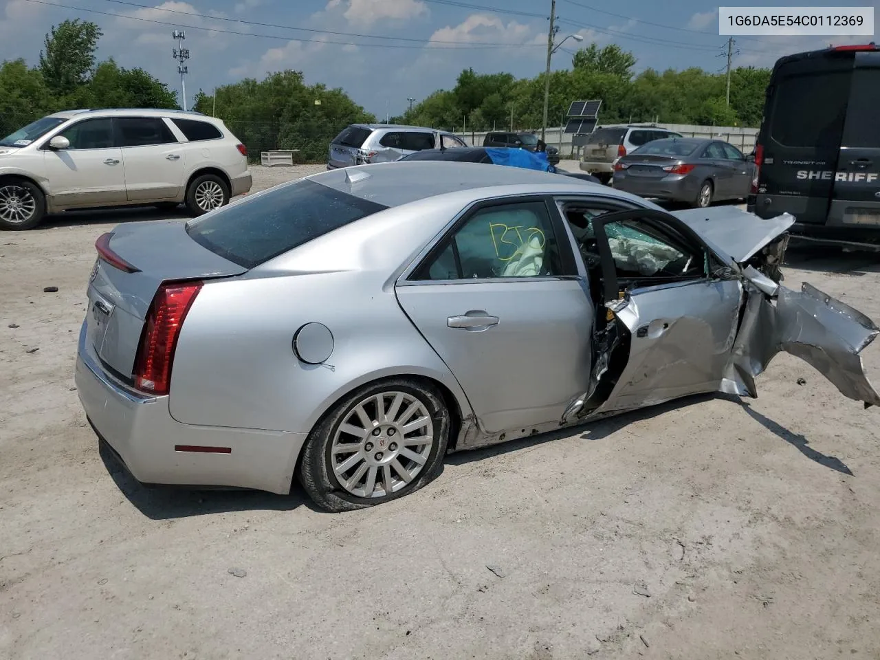 2012 Cadillac Cts VIN: 1G6DA5E54C0112369 Lot: 58930124