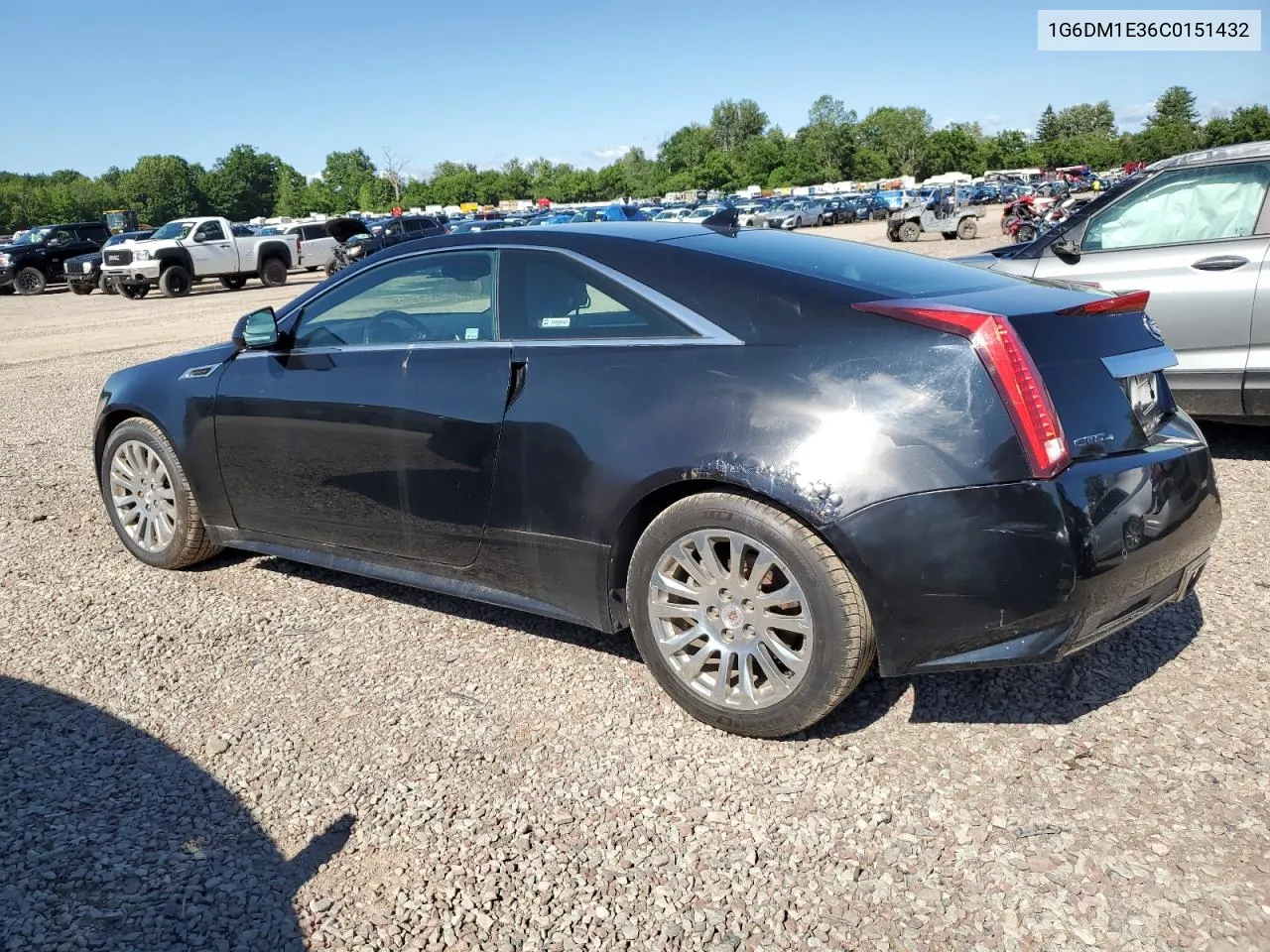 2012 Cadillac Cts Performance Collection VIN: 1G6DM1E36C0151432 Lot: 61678874