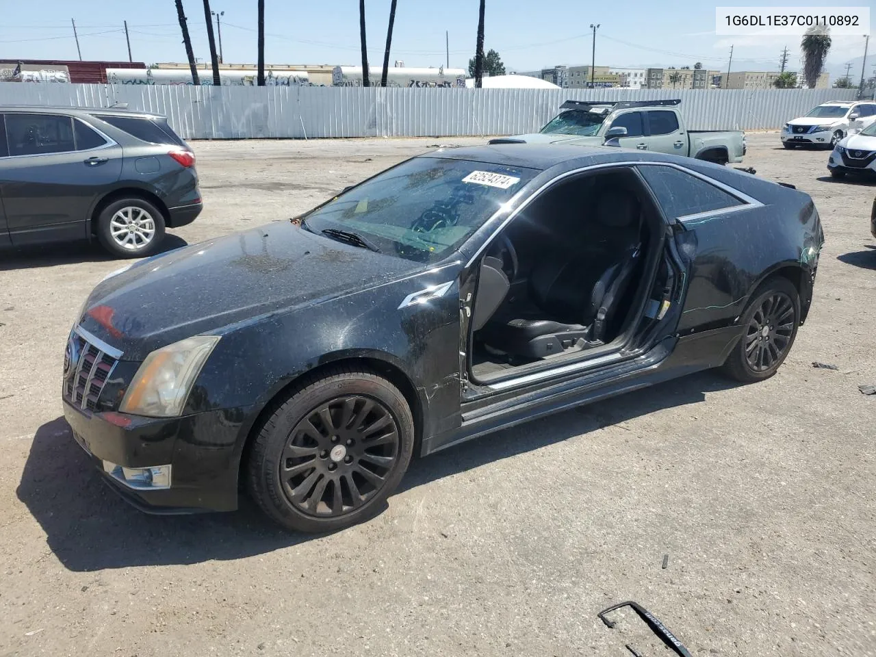 2012 Cadillac Cts Performance Collection VIN: 1G6DL1E37C0110892 Lot: 62524374