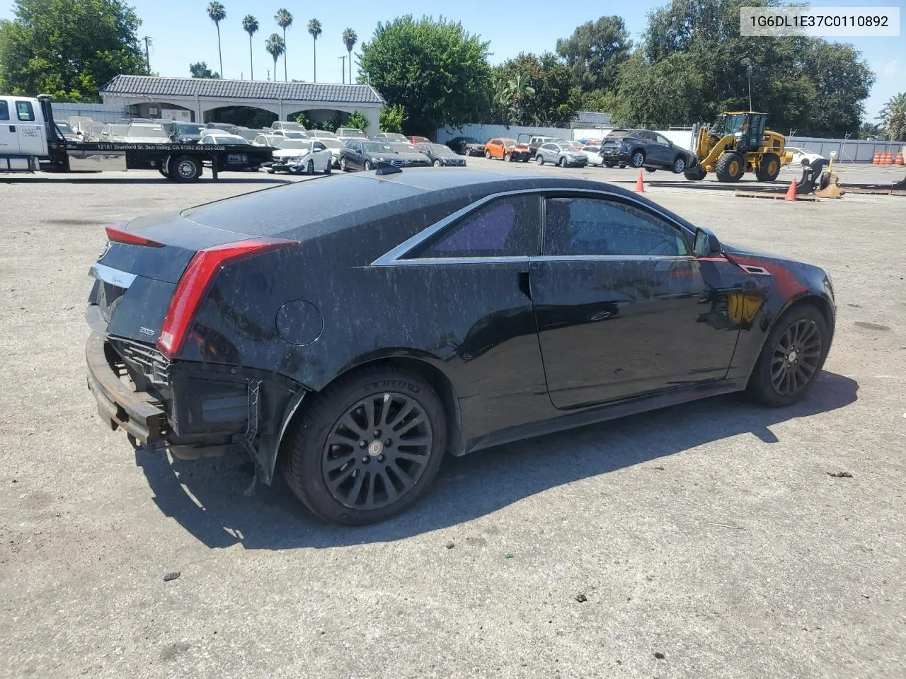 2012 Cadillac Cts Performance Collection VIN: 1G6DL1E37C0110892 Lot: 62524374