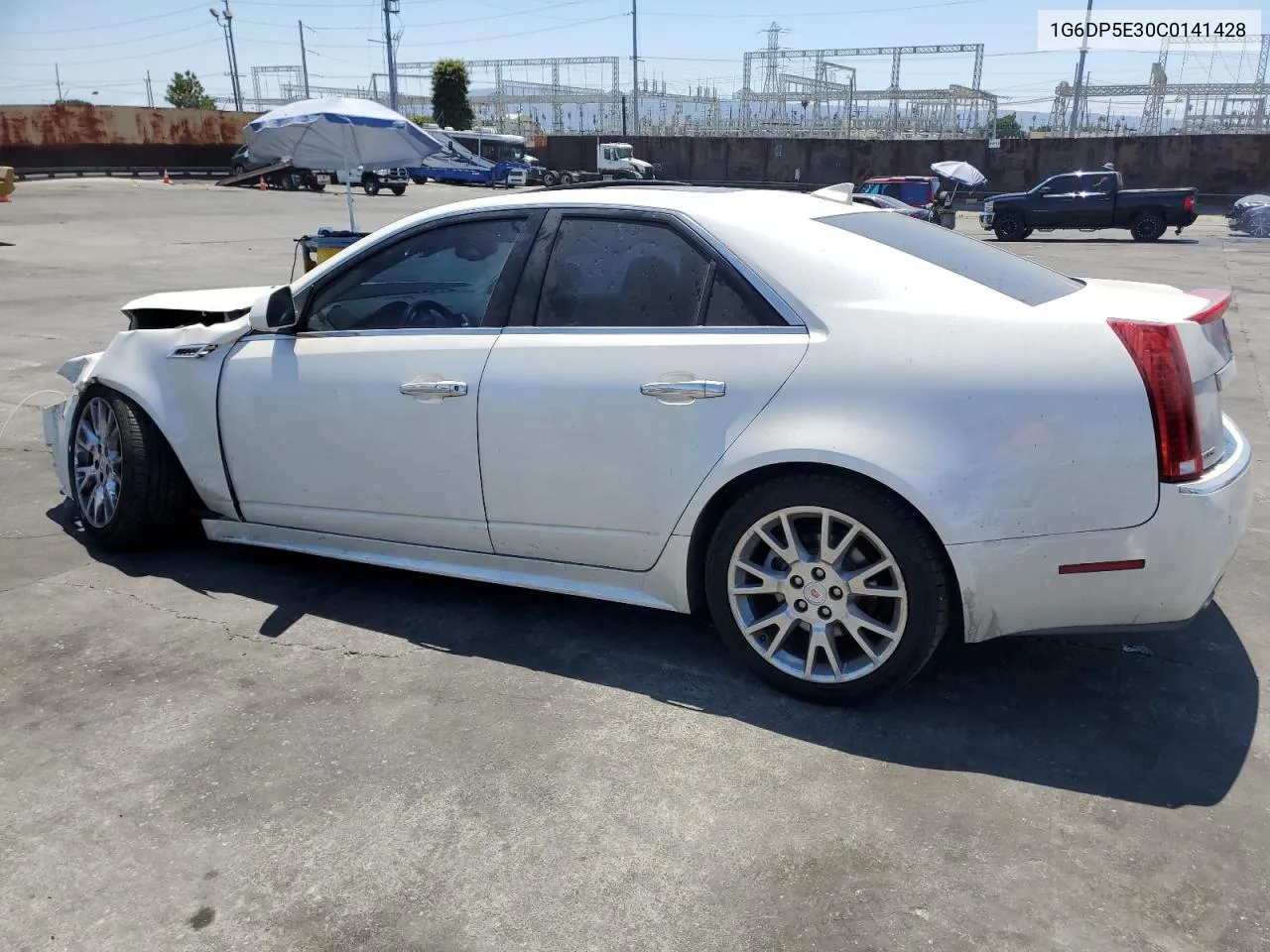 2012 Cadillac Cts Premium Collection VIN: 1G6DP5E30C0141428 Lot: 62757234