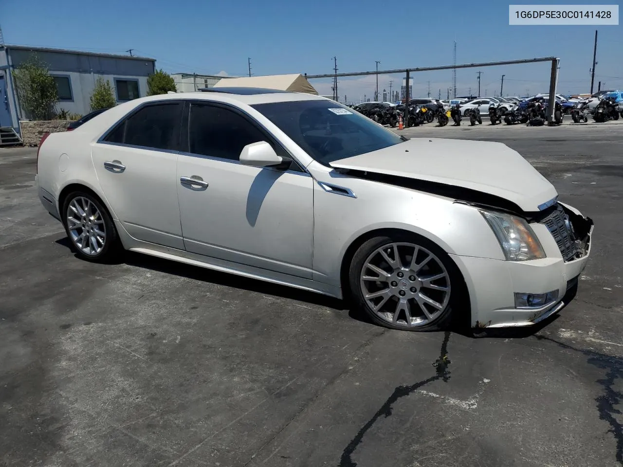 2012 Cadillac Cts Premium Collection VIN: 1G6DP5E30C0141428 Lot: 62757234