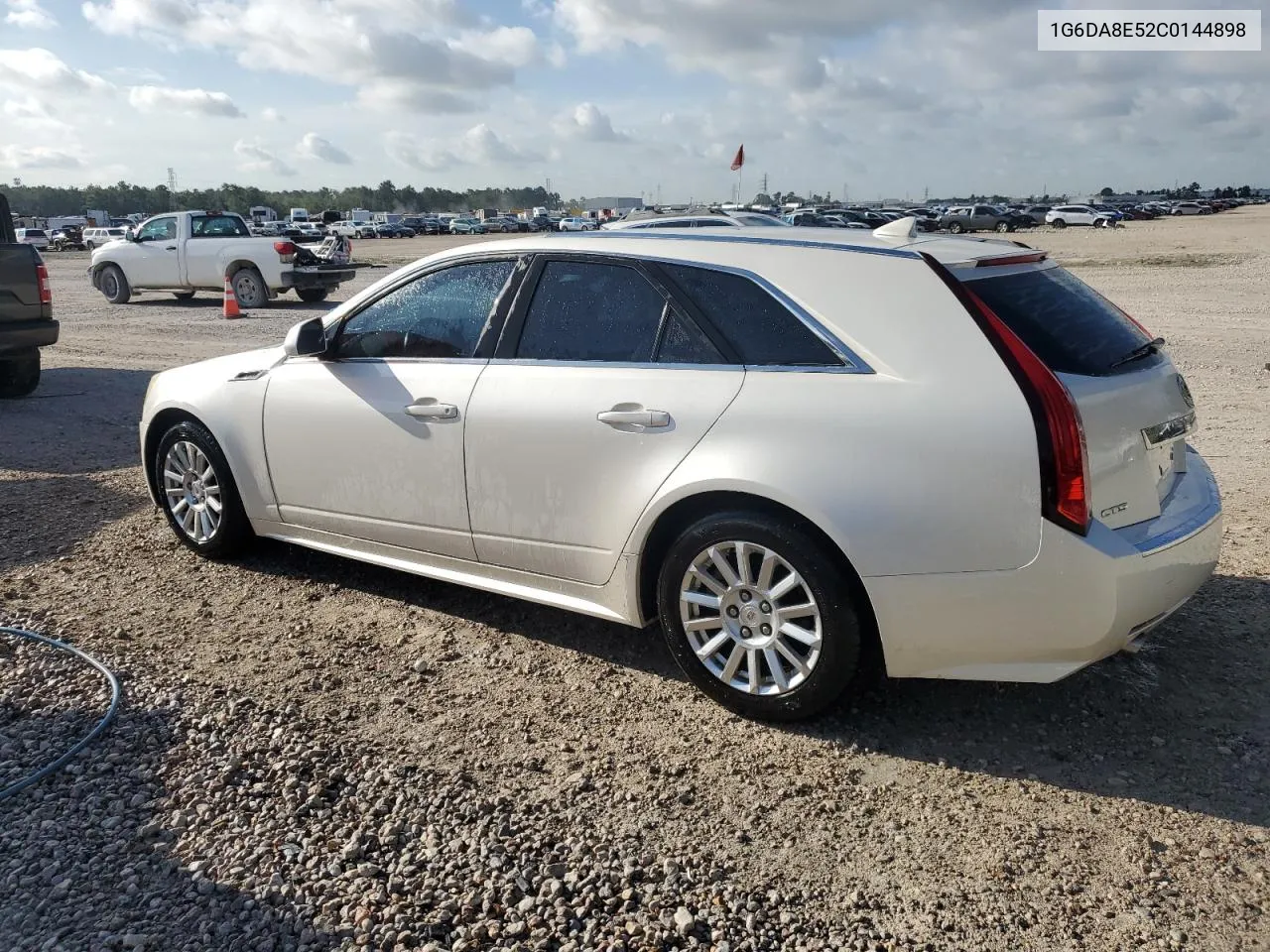 2012 Cadillac Cts VIN: 1G6DA8E52C0144898 Lot: 62848144