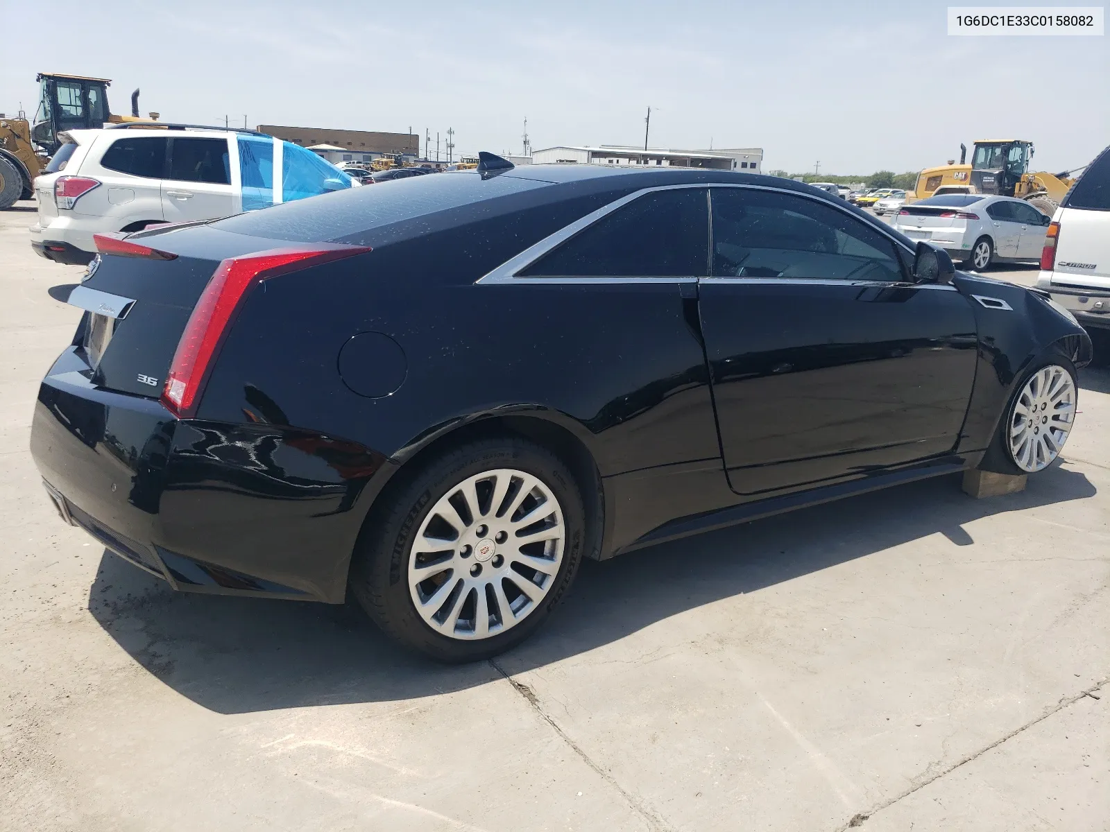 2012 Cadillac Cts VIN: 1G6DC1E33C0158082 Lot: 62849234