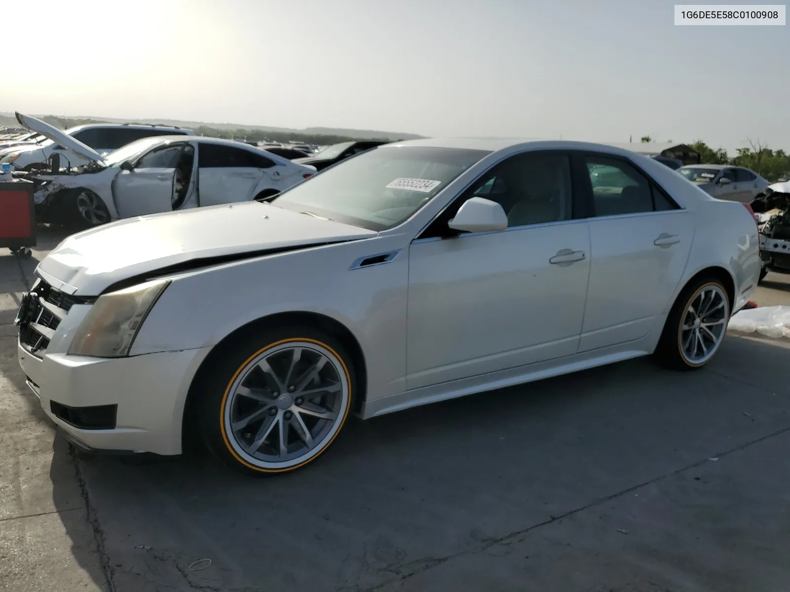 2012 Cadillac Cts Luxury Collection VIN: 1G6DE5E58C0100908 Lot: 65552234