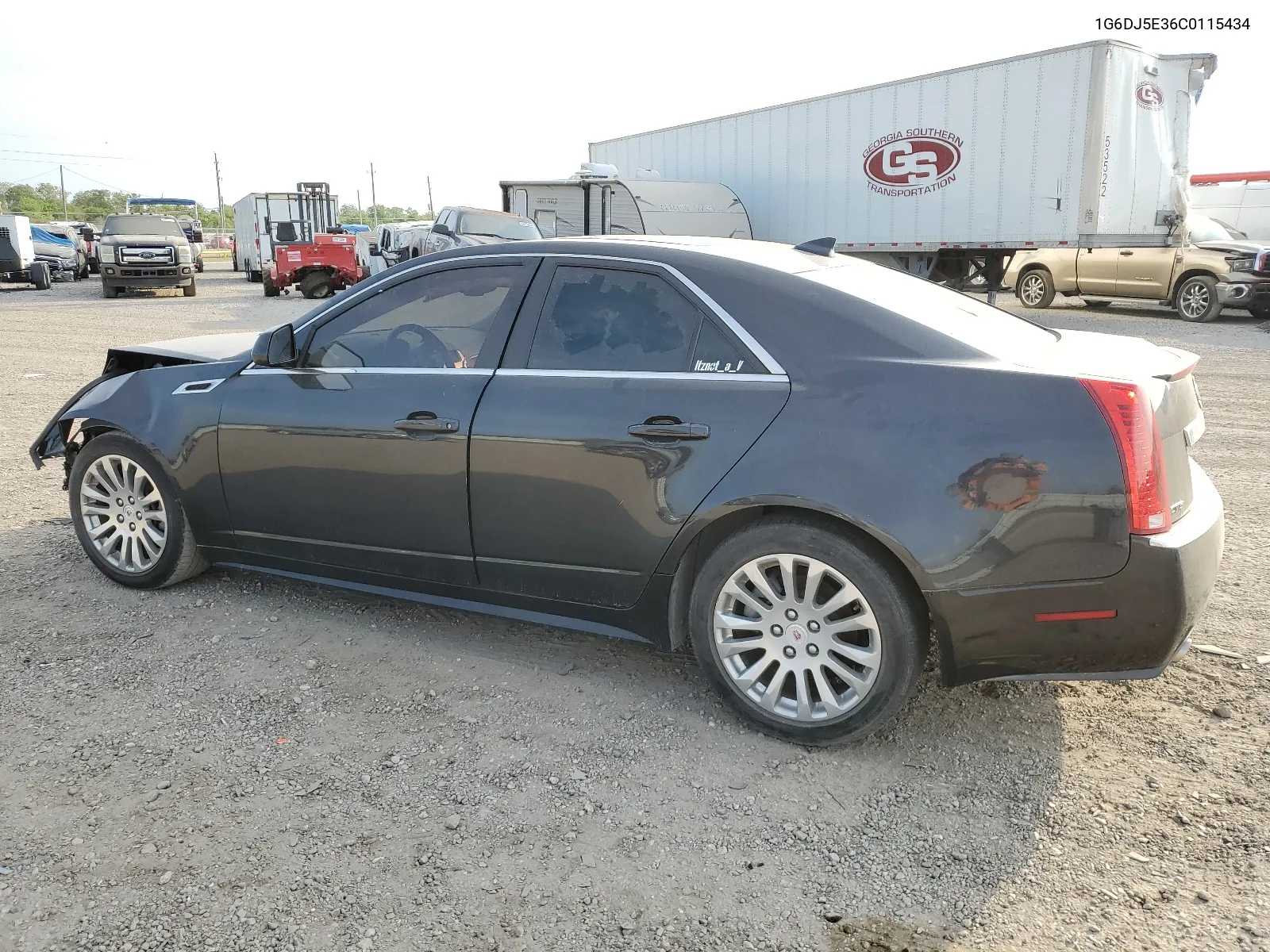 1G6DJ5E36C0115434 2012 Cadillac Cts Performance Collection