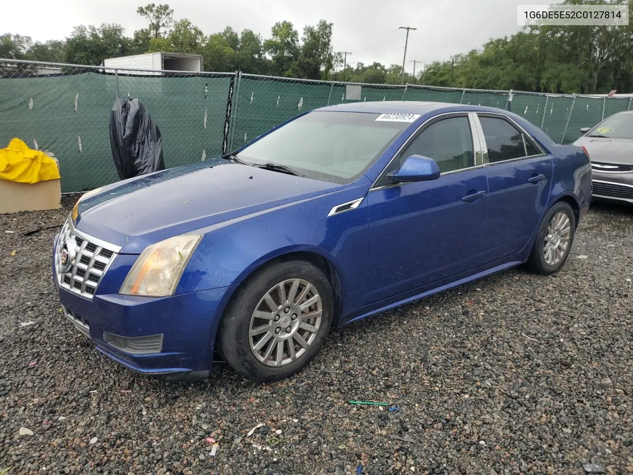 2012 Cadillac Cts Luxury Collection VIN: 1G6DE5E52C0127814 Lot: 66230924