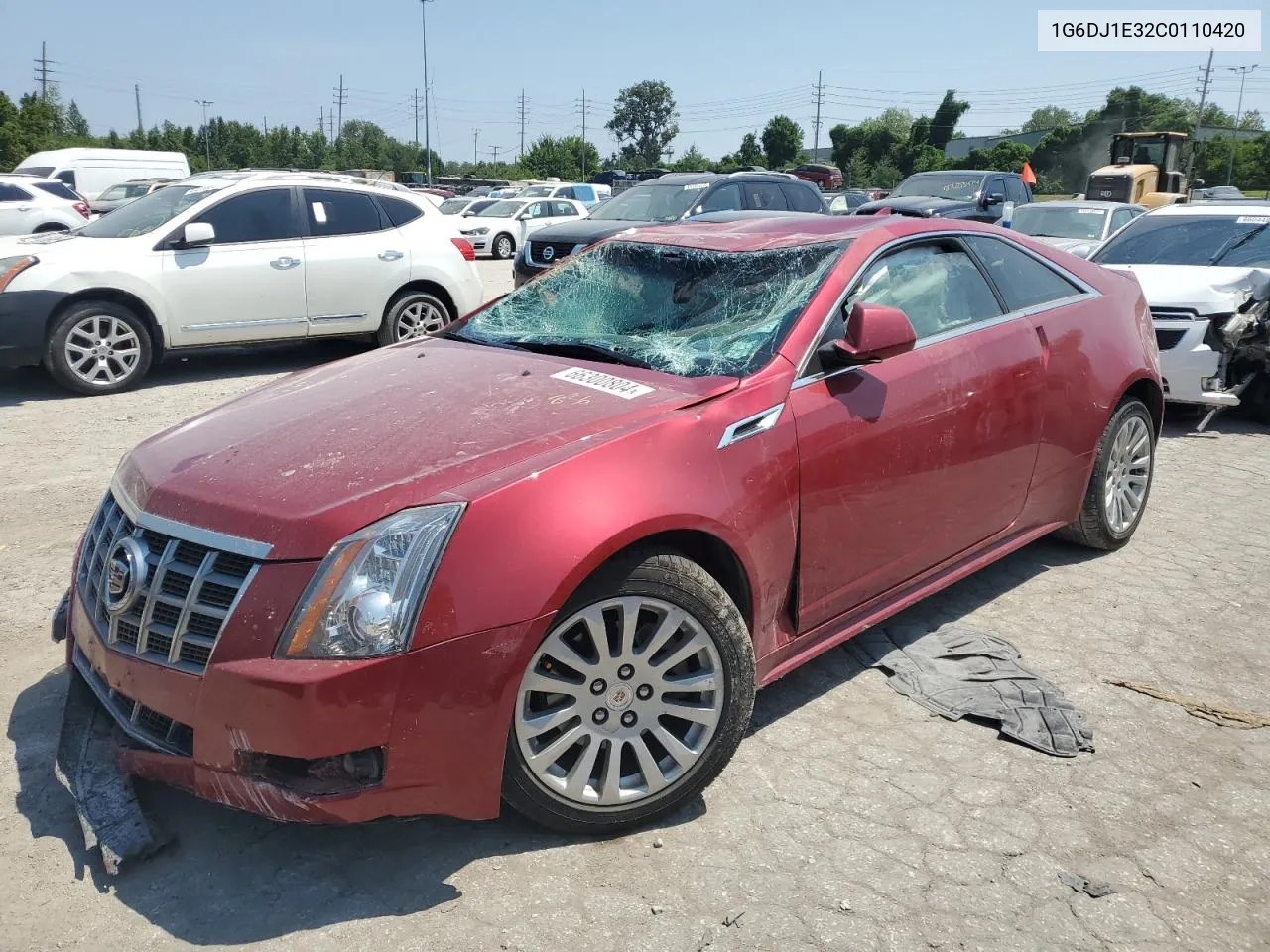 1G6DJ1E32C0110420 2012 Cadillac Cts Performance Collection