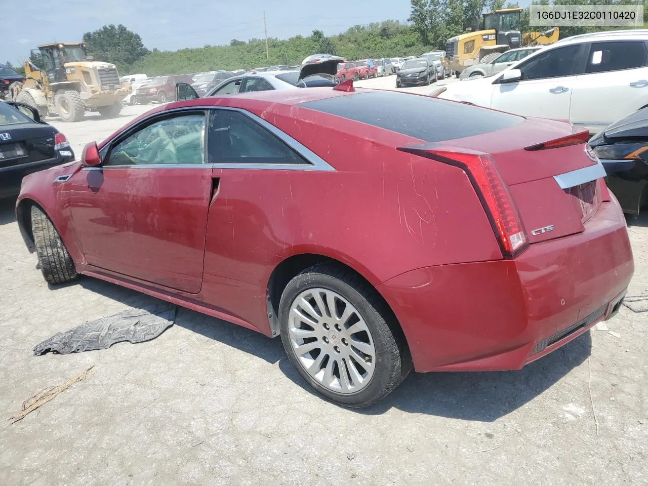 2012 Cadillac Cts Performance Collection VIN: 1G6DJ1E32C0110420 Lot: 66300804