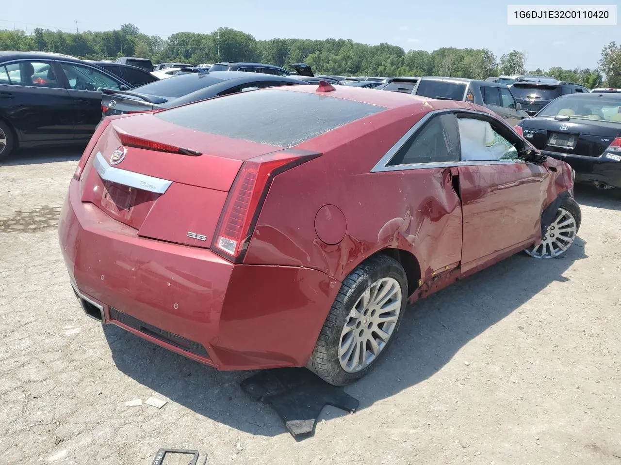 1G6DJ1E32C0110420 2012 Cadillac Cts Performance Collection