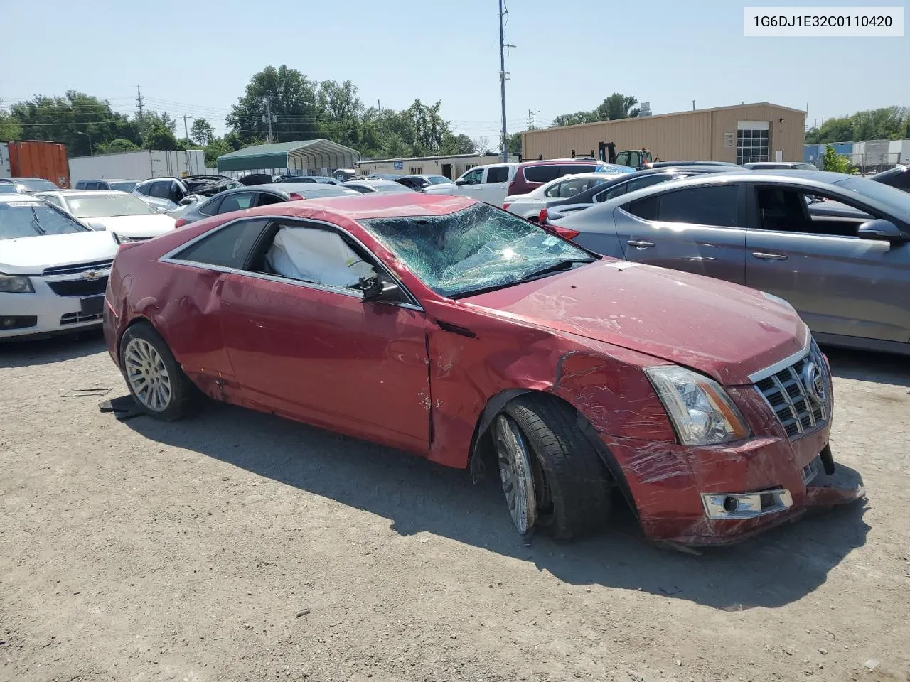 2012 Cadillac Cts Performance Collection VIN: 1G6DJ1E32C0110420 Lot: 66300804