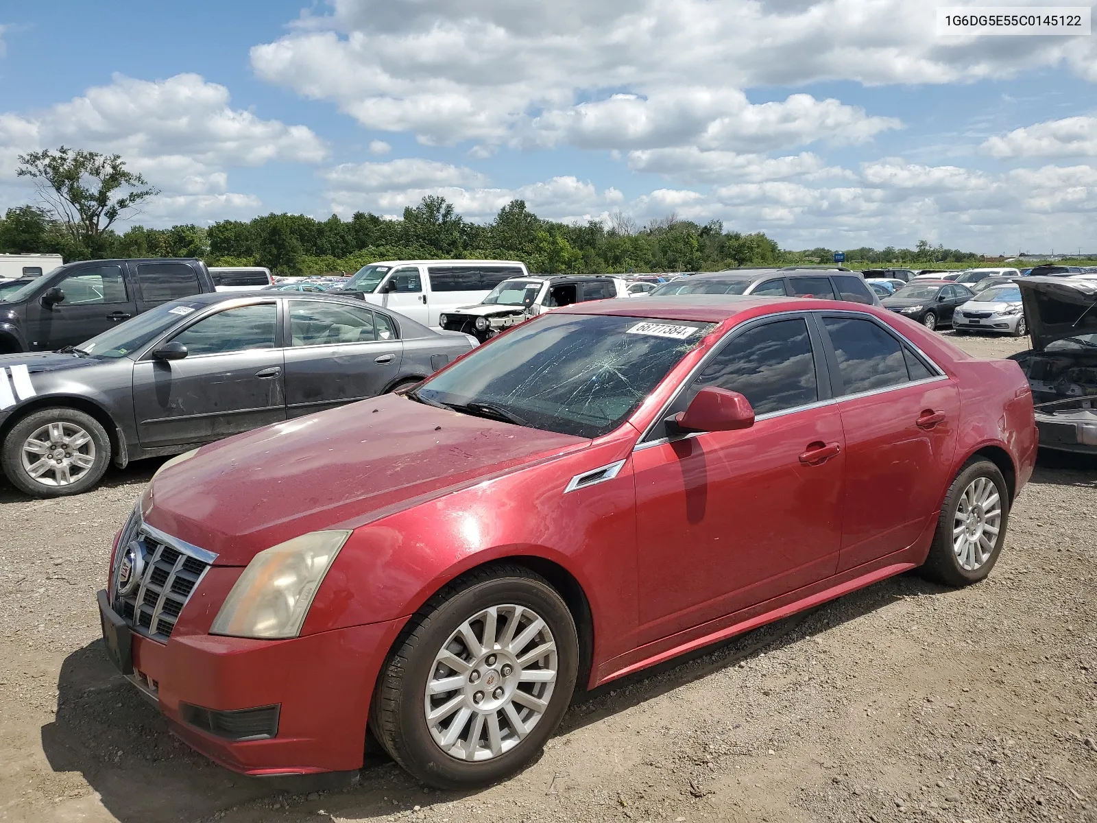 1G6DG5E55C0145122 2012 Cadillac Cts Luxury Collection