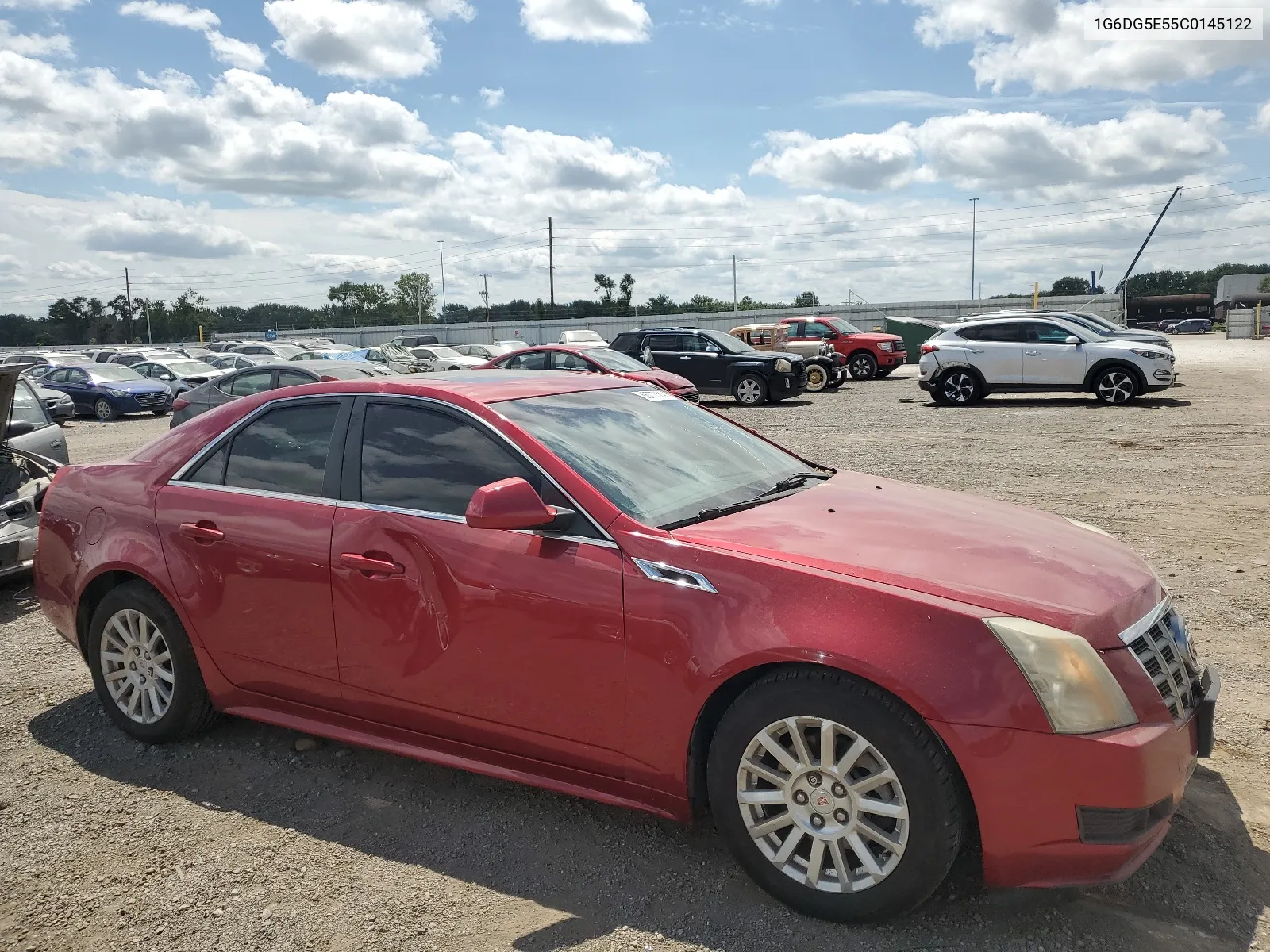 2012 Cadillac Cts Luxury Collection VIN: 1G6DG5E55C0145122 Lot: 66777384