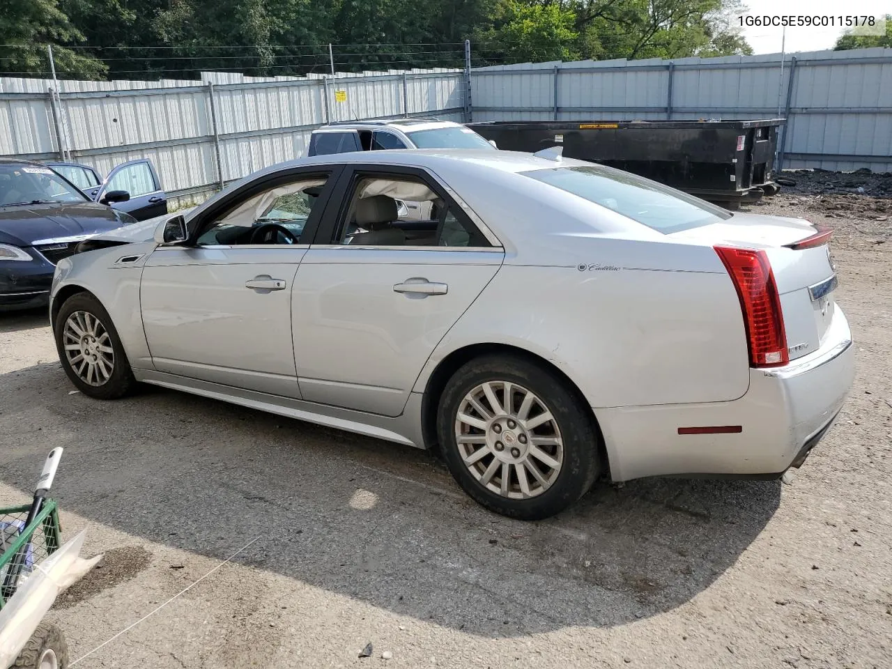 2012 Cadillac Cts VIN: 1G6DC5E59C0115178 Lot: 67289504