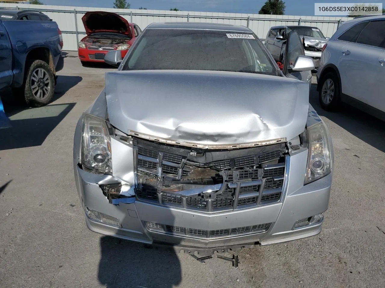 2012 Cadillac Cts Premium Collection VIN: 1G6DS5E3XC0142858 Lot: 67695584