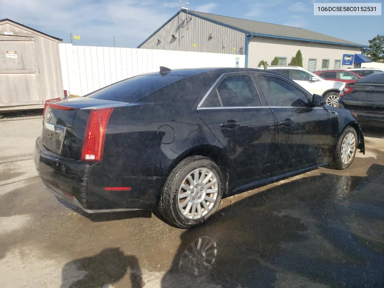 2012 Cadillac Cts VIN: 1G6DC5E58C0152531 Lot: 67860014