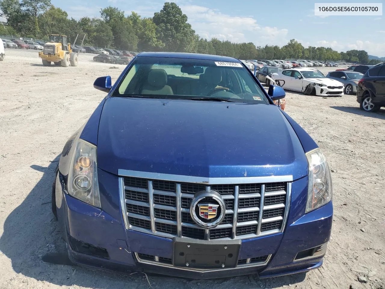 1G6DG5E56C0105700 2012 Cadillac Cts Luxury Collection