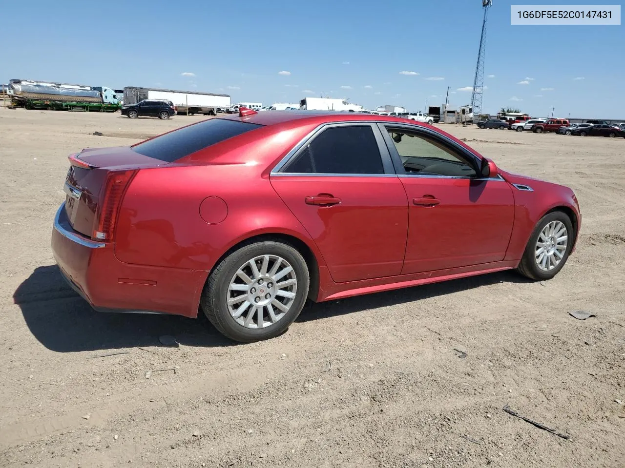 2012 Cadillac Cts Luxury Collection VIN: 1G6DF5E52C0147431 Lot: 68123964