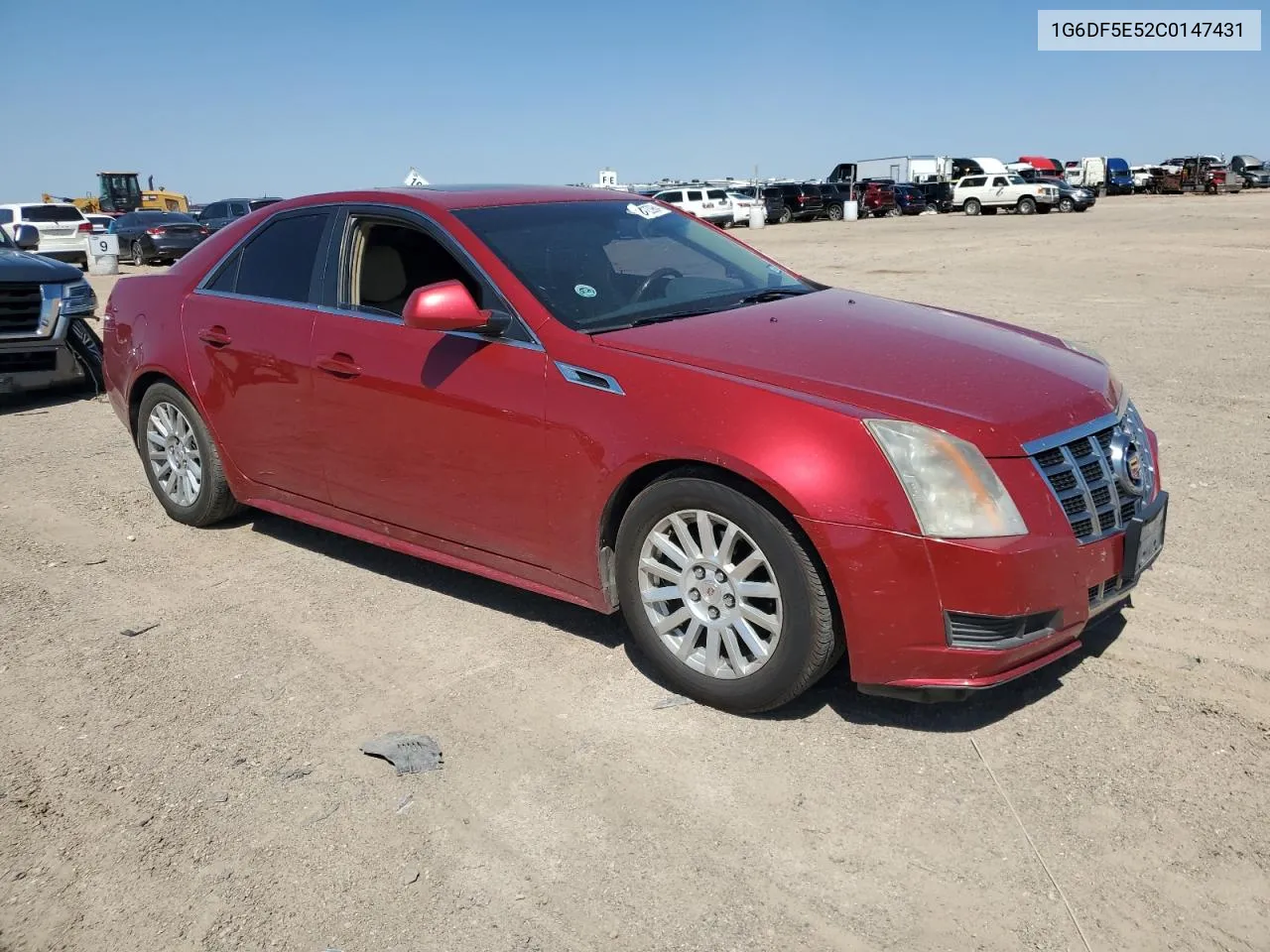 2012 Cadillac Cts Luxury Collection VIN: 1G6DF5E52C0147431 Lot: 68123964